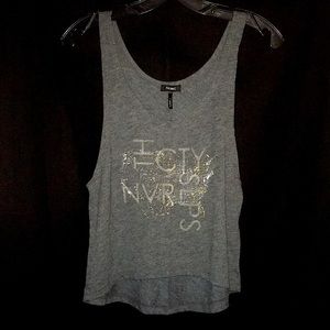 Nollie *The City Never Sleeps* Crop Tank Top